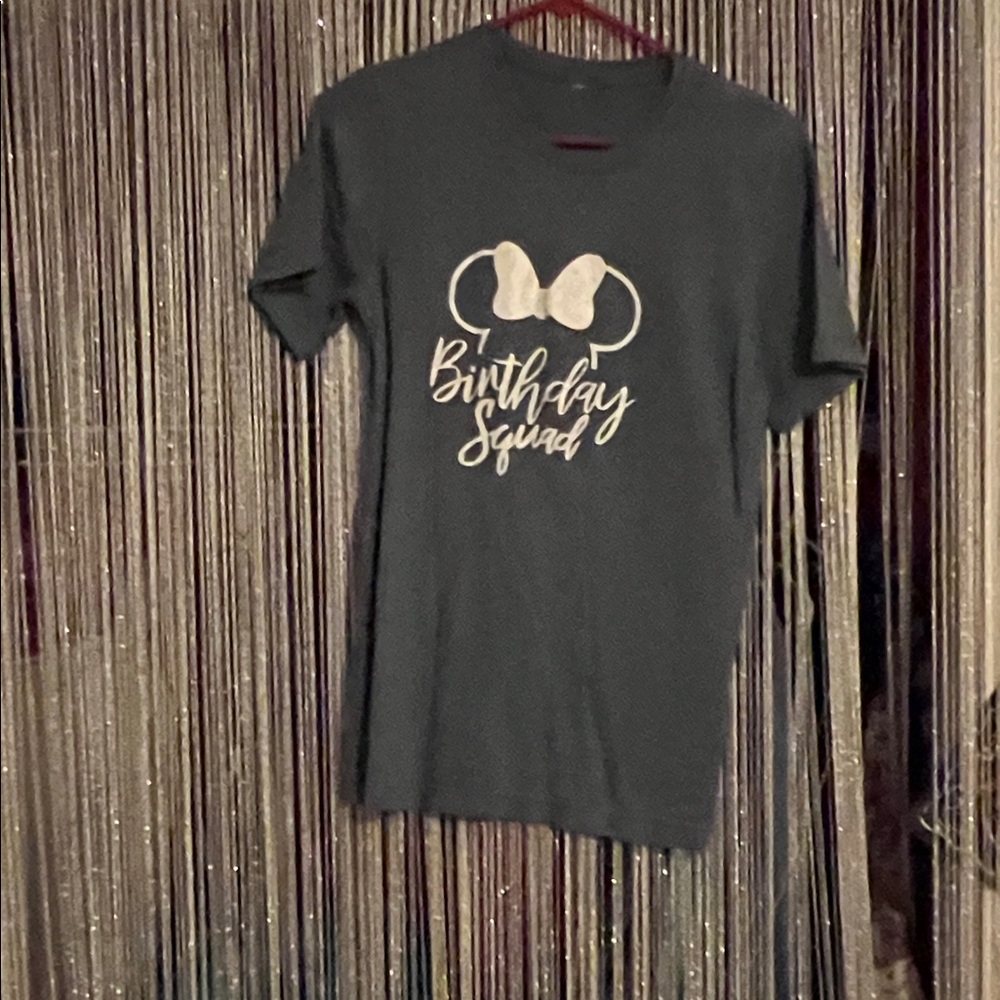 Bella Canvas Black 'Birthday Squad' Tee
